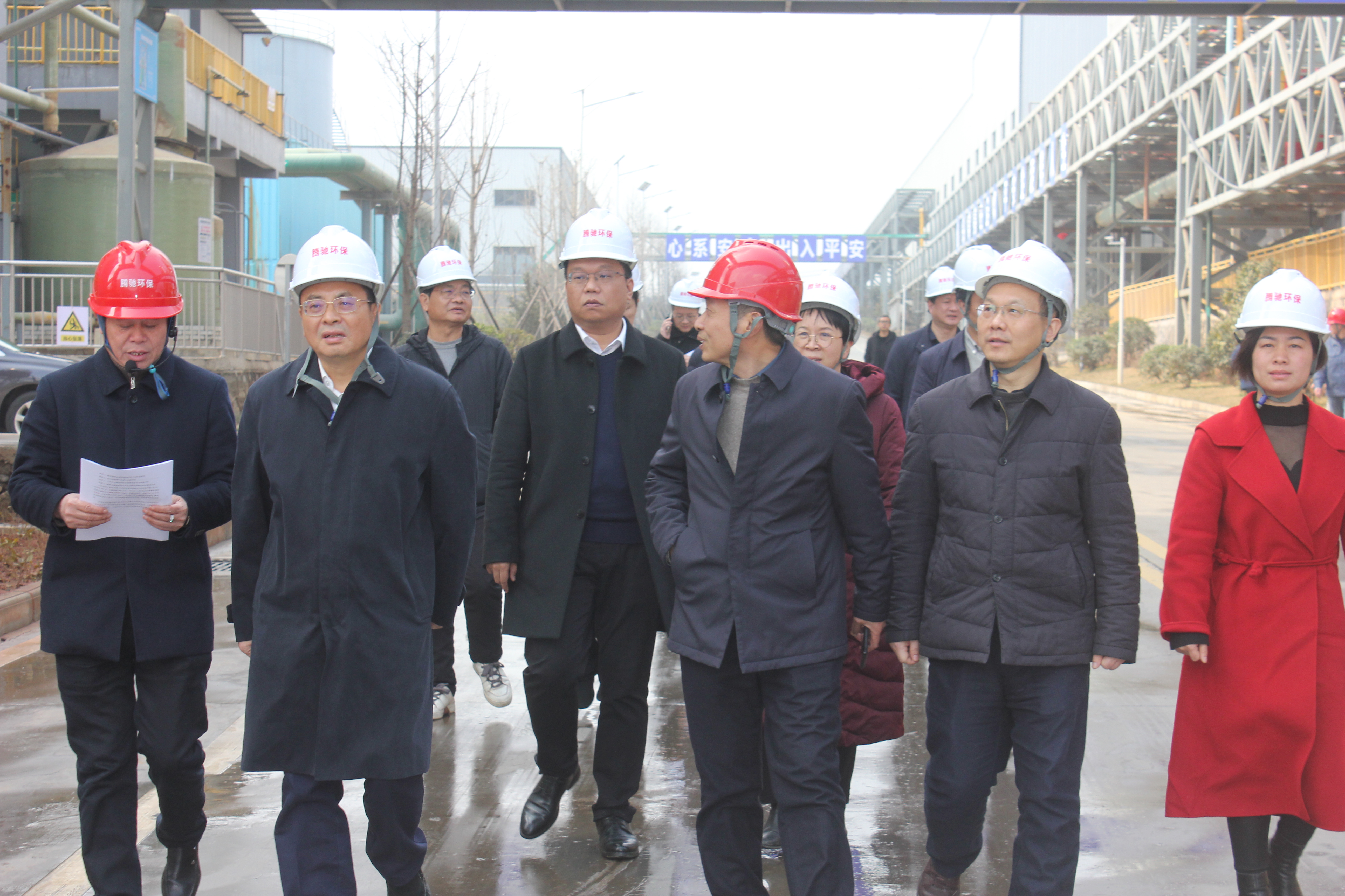 郴州市人大主任江波莅临我司视察郴州国家可持续发展 议程创新示范区建设情况